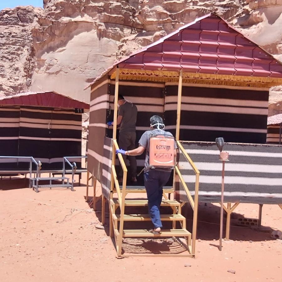 Hotel Rainbow Camp Wadi Rum Exteriér fotografie